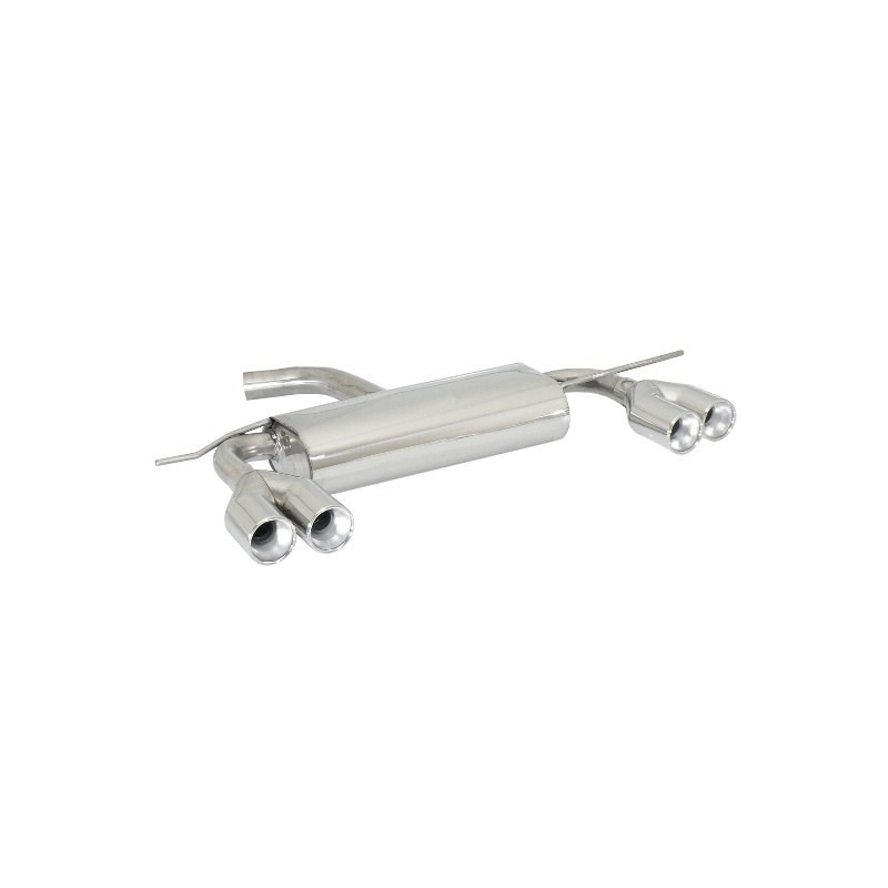 Silencieux arrière Ragazzon pour VOLKSWAGEN Golf VI (10/2008 - 11/2012) 50.0252.26 / Scirocco (13) (08/2008