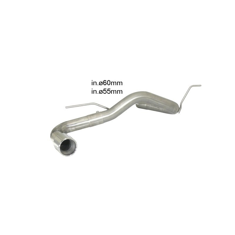 Pipe finale Ragazzon pour BMW Série 1 (F20/F21) (07/2011 - Aujourd'hui) 50.0411.05