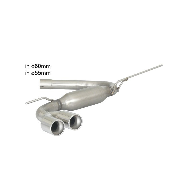 Silencieux arrière Ragazzon pour SEAT Leon III (5F) (09/2012 - Aujourd'hui) 50.0441.26