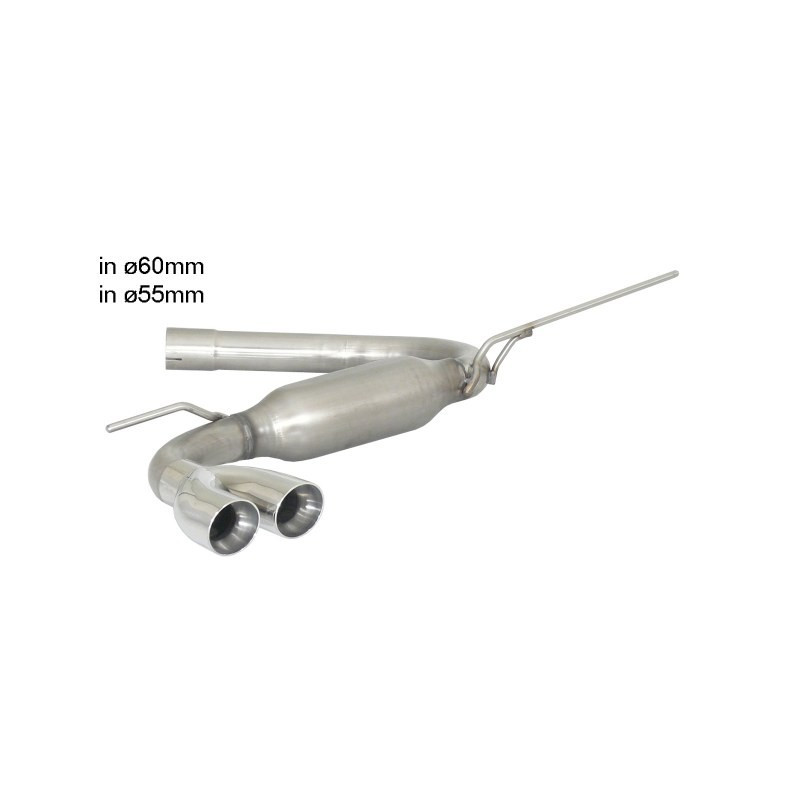 Silencieux arrière Ragazzon pour SEAT Leon III (5F) (09/2012 - Aujourd'hui) 50.0441.56
