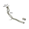 Remplacement FAP Ragazzon pour VOLKSWAGEN Caddy IV (08/2010 - Aujourd'hui) 50.0536.80 / Golf VI (10/2008