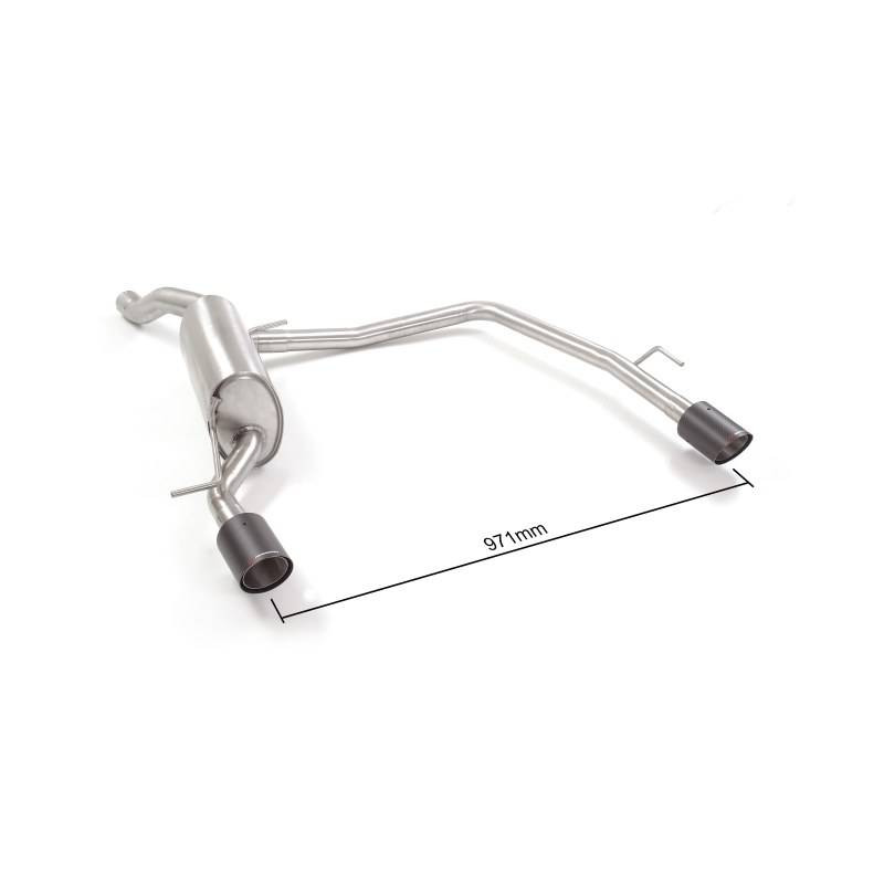 Silencieux arrière Ragazzon pour SEAT Ibiza VII (6F) (01/2017 - Aujourd'hui) 50.0815.73