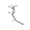Remplacement FAP Ragazzon pour AUDI A1 (05/2010 - Aujourd'hui) 54.0263.01 / AUDI A1 Sportback (09/2011