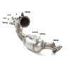 Catalyseur sport Ragazzon pour AUDI A6 C7 (4G) (11/2010 - Aujourd'hui) 54.0375.01 / A6 Quattro C7 (4G) (11/2010