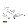 Décatalyseur Ragazzon pour SUBARU BRZ (04/2012 - Aujourd'hui) 55.0329.00 / TOYOTA GT 86 (04/2012