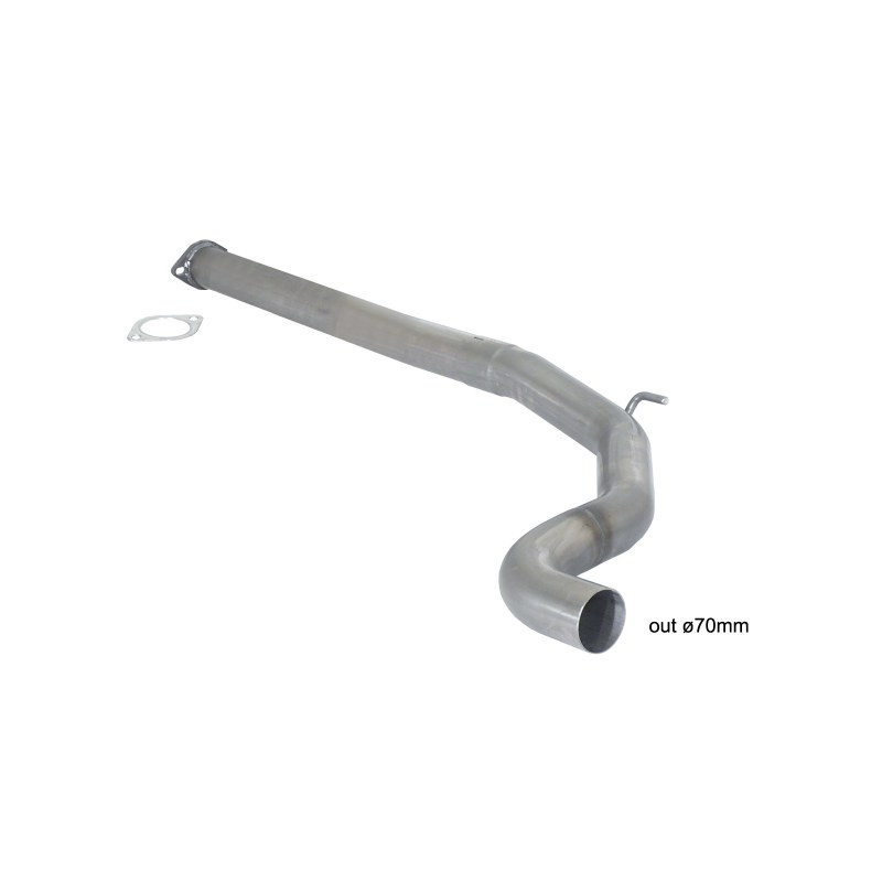 Tube silencieux intermédiaire Ragazzon pour ABARTH Grande Punto (09/2007 - 12/2010) 55.0404.00 / Punto Evo (05/2010
