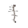 Downpipe + Décatalyseur Ragazzon Fiat 500 (07/2012 - Aujourd'hui)