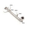 Downpipe + Décatalyseur Ragazzon Toyota Land Cruiser 150 (08/2009 - Aujourd'hui)