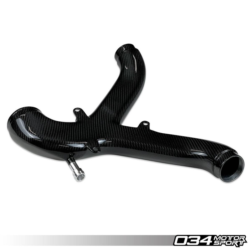 Y-Pipe Fibre de Carbone RS4 2.7T 034Motorsport – Audi B5 S4, B5 RS4, C5 A6/Allroad 2.7T