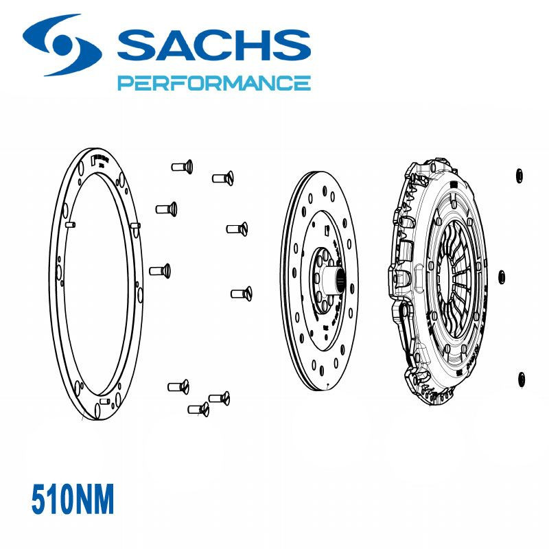 Kupplungssatz Sachs Performance PCS 240