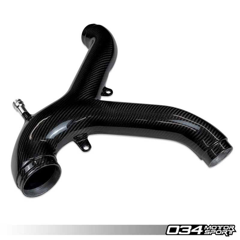 Y-Pipe Fibre de Carbone RS4 2.7T 034Motorsport – Audi B5 S4, B5 RS4, C5 A6/Allroad 2.7T