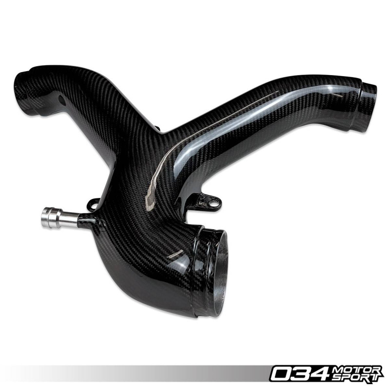 Y-Pipe Fibre de Carbone RS4 2.7T 034Motorsport – Audi B5 S4, B5 RS4, C5 A6/Allroad 2.7T