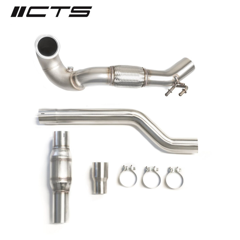 Downpipe + Cat CTS Turbo for MQB EA888 Gen 3 Quattro Platform