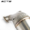 CTS Turbo High-Flow Catalytic Converter 2018+ Audi SQ5 V6T 3.0T