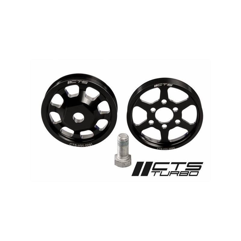 Poleas de cigüeñal y de dirección asistida CTS Turbo para Golf 4 R32 CTS-HW-0092