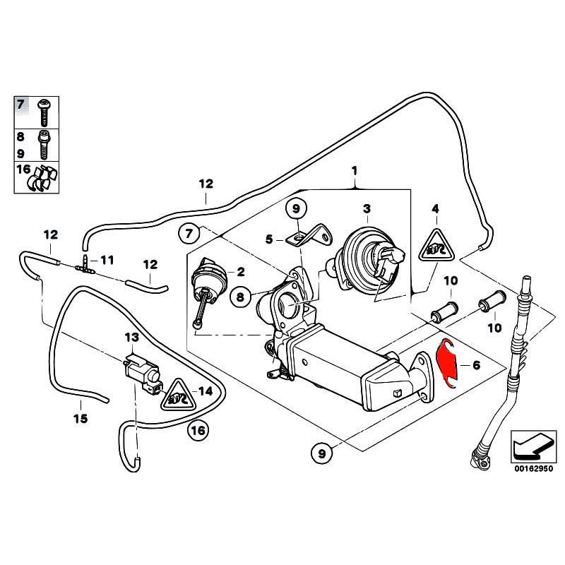 Piastra eliminazione valvola EGR BMW Motori N47 / N57