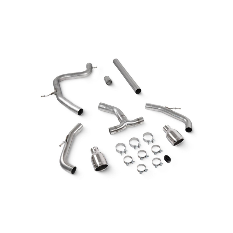 Cat-back Predator senza silenziatore centrale Scorpion per CUPRA Leon 245