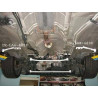 Front lower brace UR Honda Accord 03-08 2D/4D