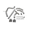 Cat-back Predator sin intermedio Scorpion para Volkswagen Golf MK8 GTi Clubsport