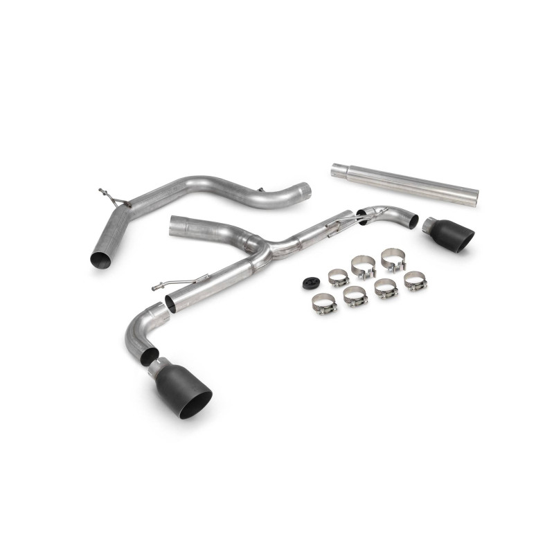 Escape cat-back Prédator sin intermedio Scorpion para Volkswagen Scirocco R