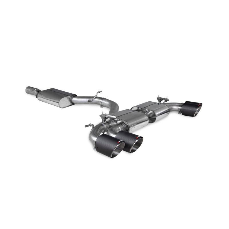 Scorpion Cat-back Exhaust with Resonator (Valved) for Audi S3 8Y Sportback