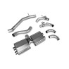 Cat-back exhaust with resonator (valved) Scorpion for Audi S3 8Y Sportback