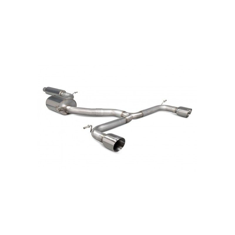 Cat-back with Resonator Golf MK7.5 GTi
