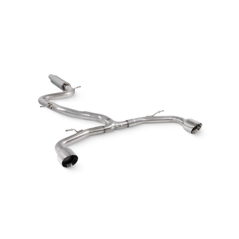 Scarico cat-back con silenziatore centrale Predator Scorpion per CUPRA Leon 245