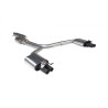 Scarico cat-back con silenziatore centrale RS6 Avant C7