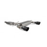 Cat-back con intermedio y con válvulas TT MK3 2.0 TFSi Quattro