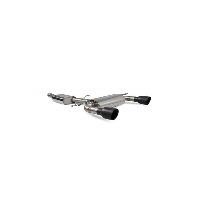 Cat-back con intermedio sin válvulas TT MK3 2.0 TFSi Quattro