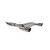 Escape cat-back con intermedio sin válvulas TT MK3 2.0 TFSi Quattro