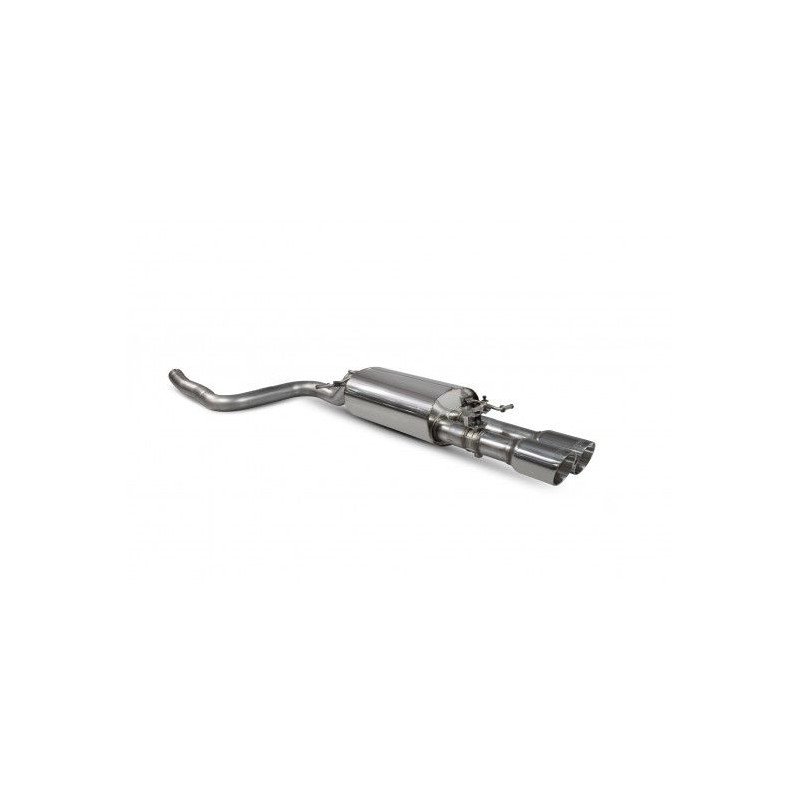 Cat-Back Exhaust with Valve Fiesta ST MK8