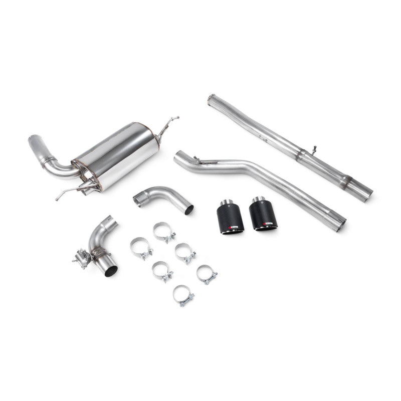 Scarico cat-back con valvola elettronica Scorpion per Ford Focus MK3 RS (senza DPF)