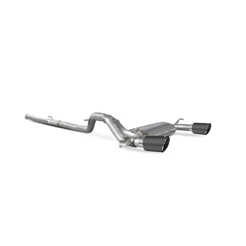 Cat-back with electronic valve Scorpion for Ford Focus MK3 RS (Non-DPF)