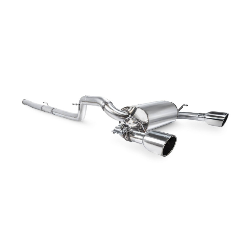 Scarico cat-back con valvola elettronica Scorpion per Ford Focus MK3 RS (senza DPF)