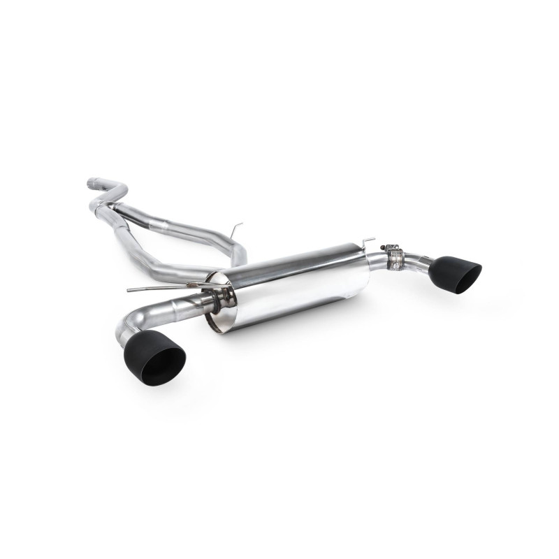 Escape cat-back colas negras cerámica Daytona Scorpion para Toyota Supra A90 3.0T (ROW)