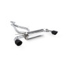 Cat-back black ceramic tip Daytona Scorpion for Toyota Supra A90 3.0T (ROW)