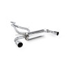 Cat-back polished tip STW Scorpion for Toyota Supra A90 3.0T (ROW)