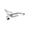 Cat-back exhaust with polished Daytona tips Scorpion for Toyota Supra A90 3.0T (ROW)