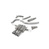 Escape cat-back parcialmente resonado Scorpion para Honda Civic Type R FK8 R/H Drive