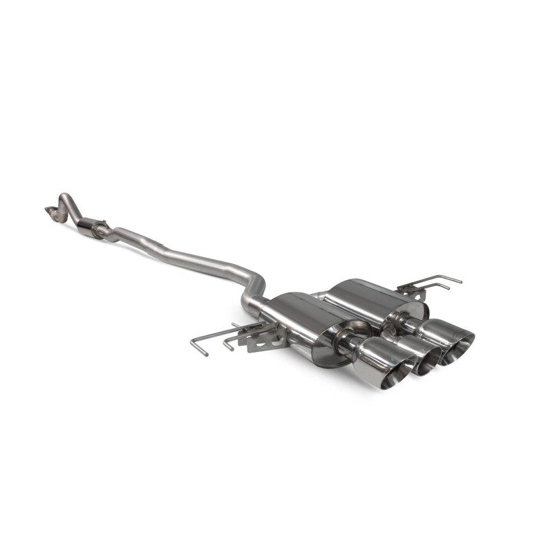 Cat-back parzialmente risonante Scorpion per Honda Civic Type R FK8 R/H Drive