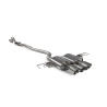 Scorpion partially resonated cat-back exhaust for Honda Civic Type R FK8 R/H Drive