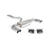 Escape cat-back sin intermedio (sin válvulas) Scorpion para Audi RS3 8Y Saloon