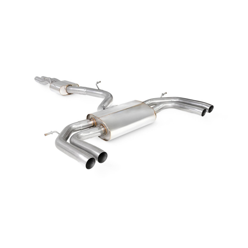 Scarico cat-back senza silenziatore centrale (non valvolato) Scorpion per Audi RS3 8Y Saloon