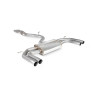 Scorpion cat-back exhaust, no resonator (non-valved) for Audi RS3 8Y Saloon