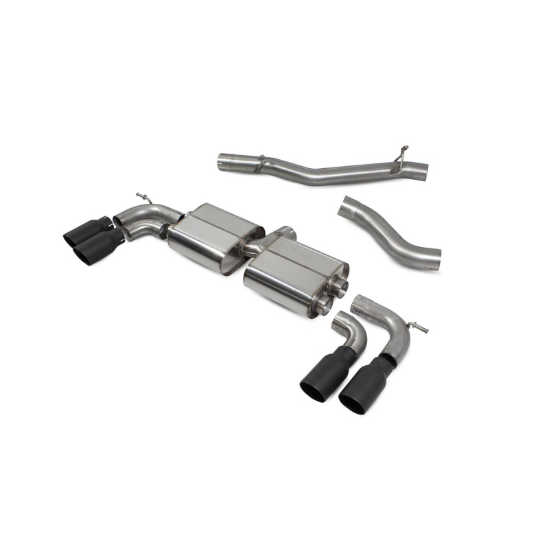 Escape cat-back sin intermedio (sin válvulas) Scorpion para Audi S3 3 Portes/Sportback 8V