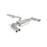 Scarico cat-back senza silenziatore centrale (con valvole) Scorpion per Audi RS3 8Y Saloon
