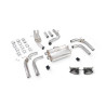 Escape cat-back sin silenciador intermedio (con válvulas) Scorpion para Audi RS3 8Y Saloon