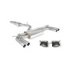 Scarico cat-back senza silenziatore centrale (con valvole) Scorpion per Audi RS3 8Y Saloon